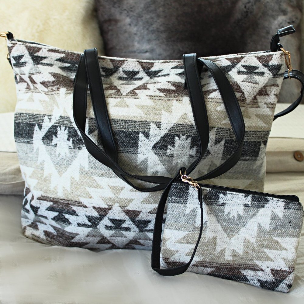 Alpine Weekender Bag and Clutch